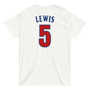 KJ Lewis #5: Jersey T-Shirt White