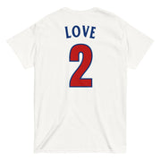 Caleb Love #2: Jersey T-Shirt White