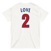 Caleb Love #2: Jersey T-Shirt White
