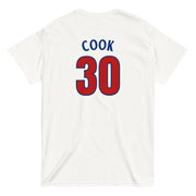 Jackson Cook #30: Jersey T-Shirt White