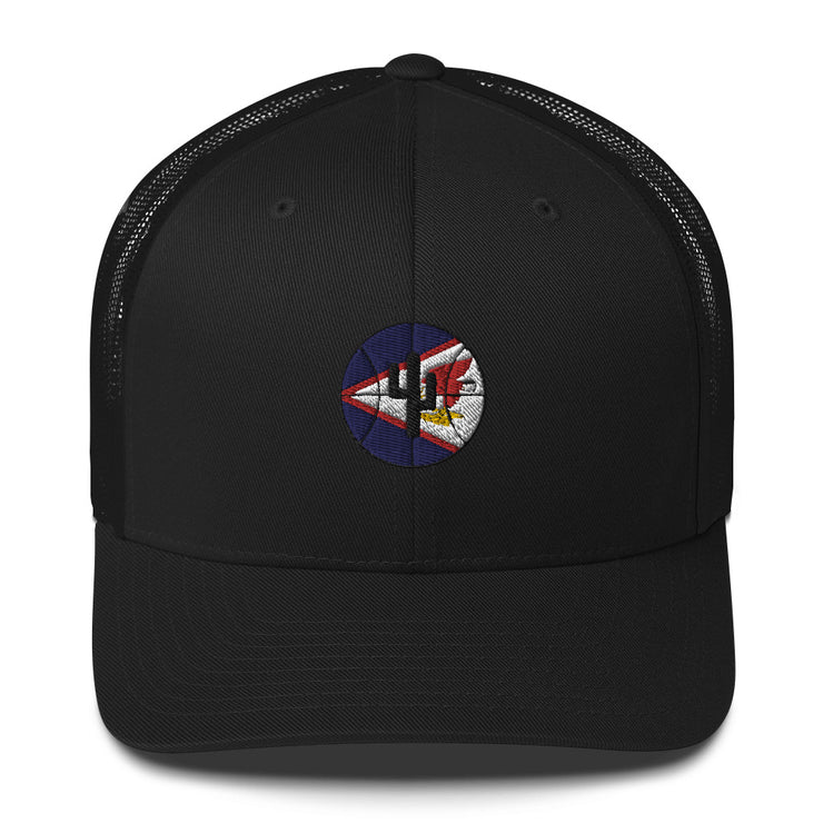 Logo Flag Samoa: Trucker Cap