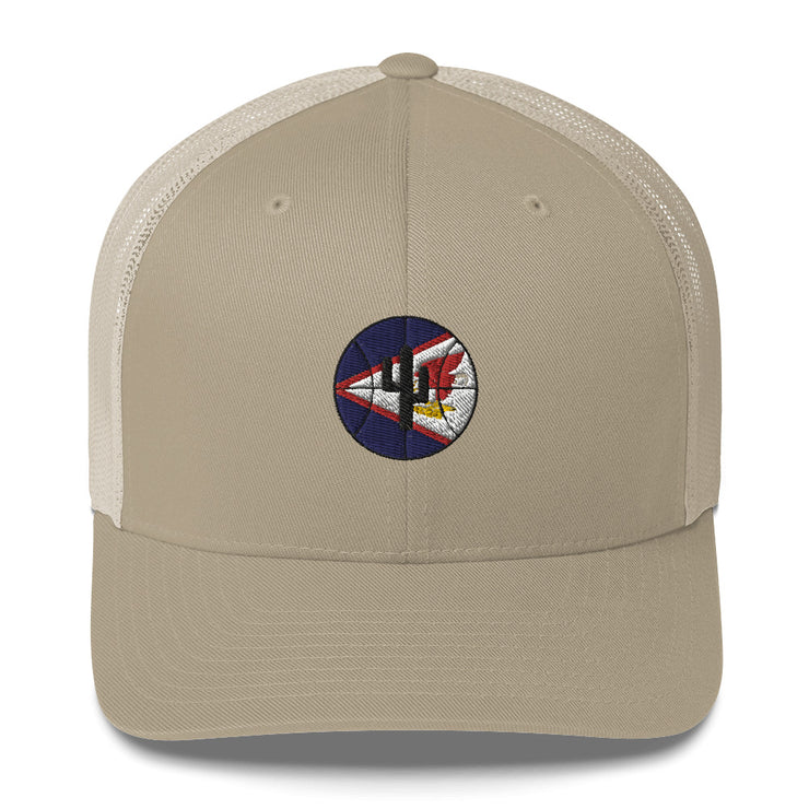 Logo Flag Samoa: Trucker Cap