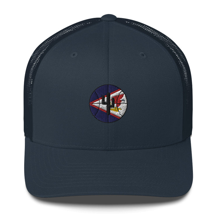 Logo Flag Samoa: Trucker Cap