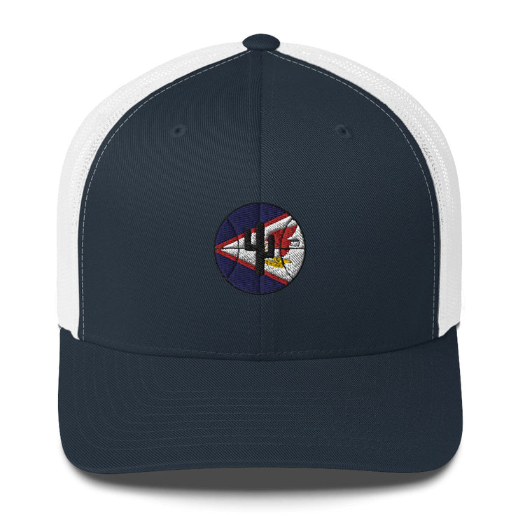 Logo Flag Samoa: Trucker Cap