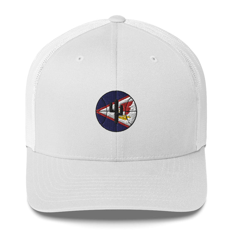 Logo Flag Samoa: Trucker Cap