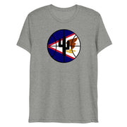 Samoa Flag Logo: Unisex Tri-Blend T-Shirt