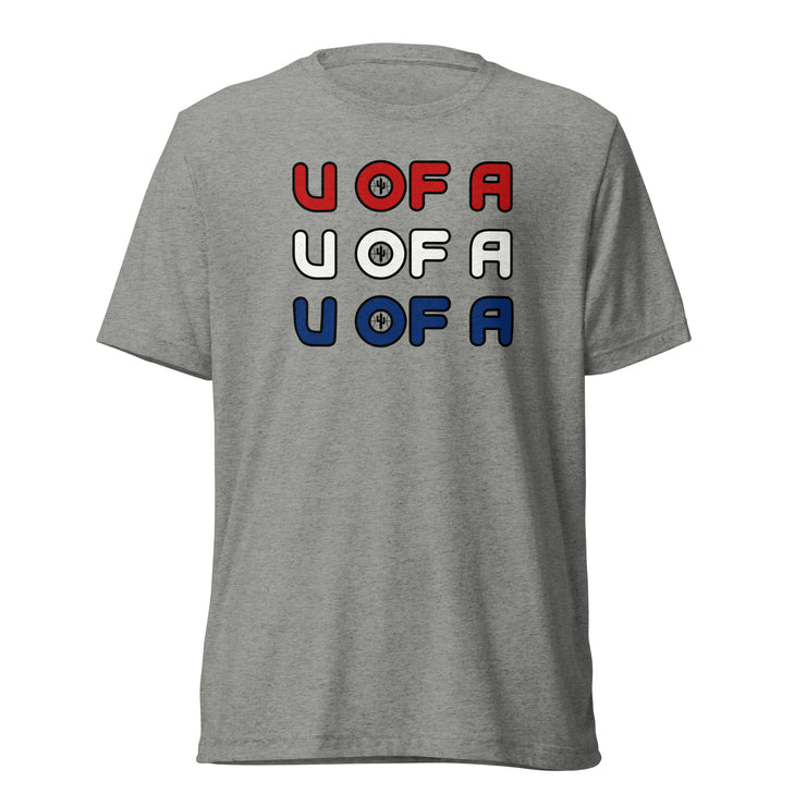 U of A: Unisex Tri-Blend T-Shirt