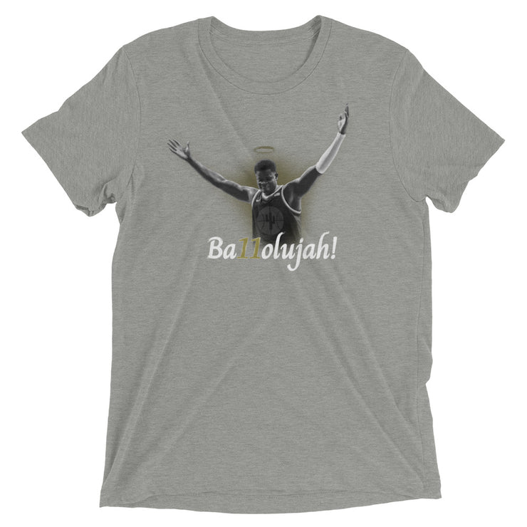 Oumar Ballo: Ba11olujah! (Unisex Tri-Blend T-Shirt)
