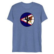 Samoa Flag Logo: Unisex Tri-Blend T-Shirt