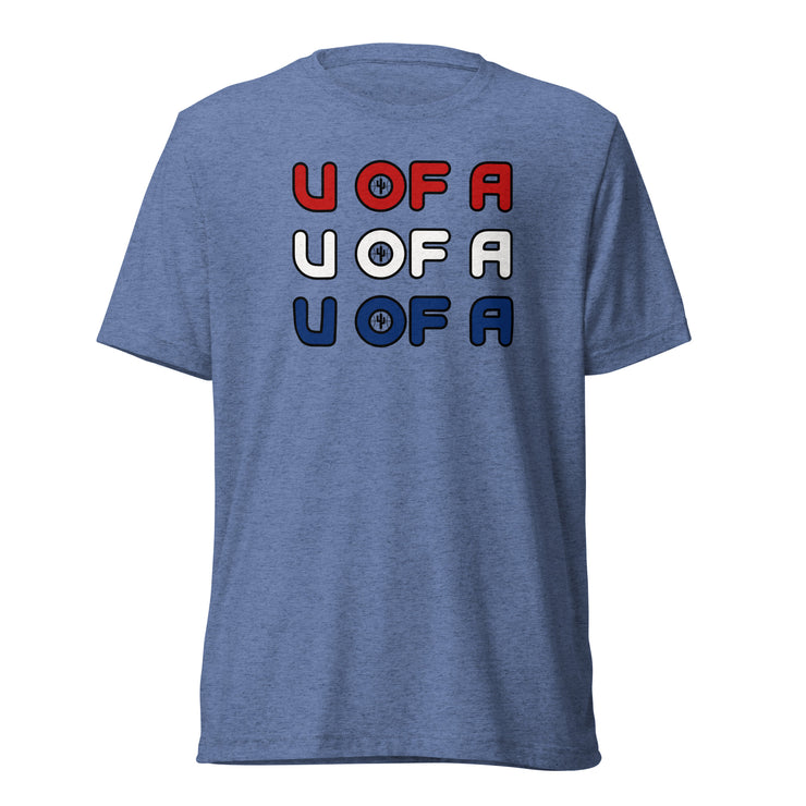 U of A: Unisex Tri-Blend T-Shirt