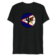 Samoa Flag Logo: Unisex Tri-Blend T-Shirt