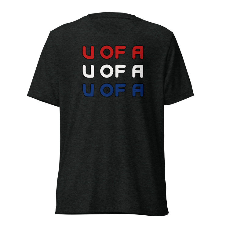 U of A: Unisex Tri-Blend T-Shirt