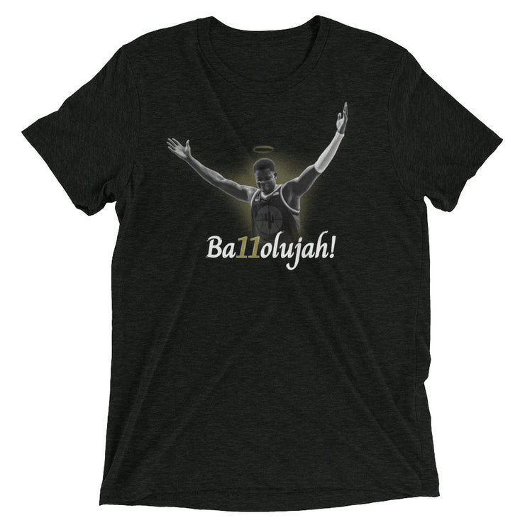 Oumar Ballo: Ba11olujah! (Unisex Tri-Blend T-Shirt)