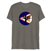 Samoa Flag Logo: Unisex Tri-Blend T-Shirt