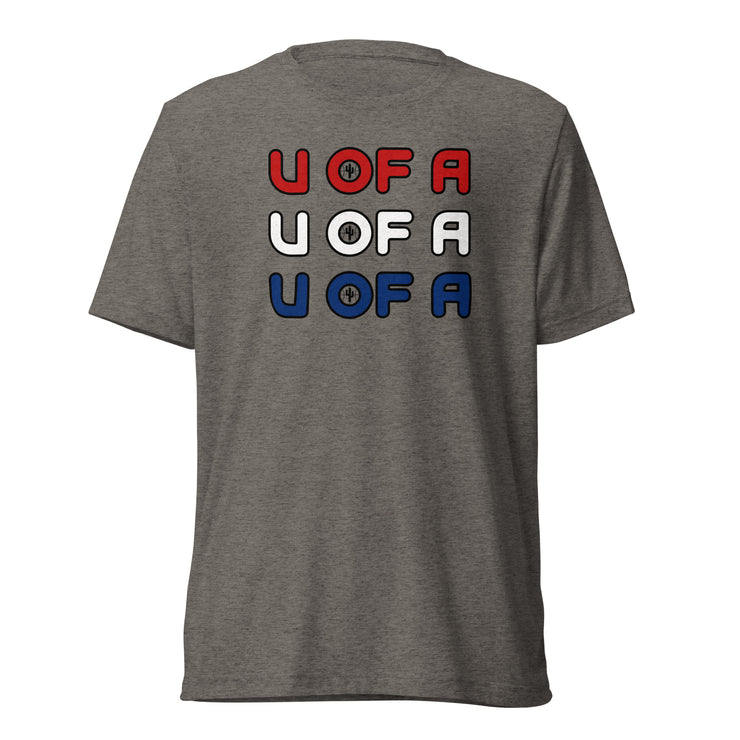 U of A: Unisex Tri-Blend T-Shirt