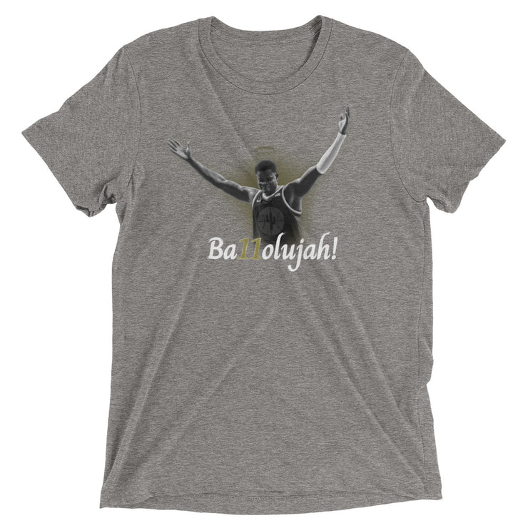Oumar Ballo: Ba11olujah! (Unisex Tri-Blend T-Shirt)