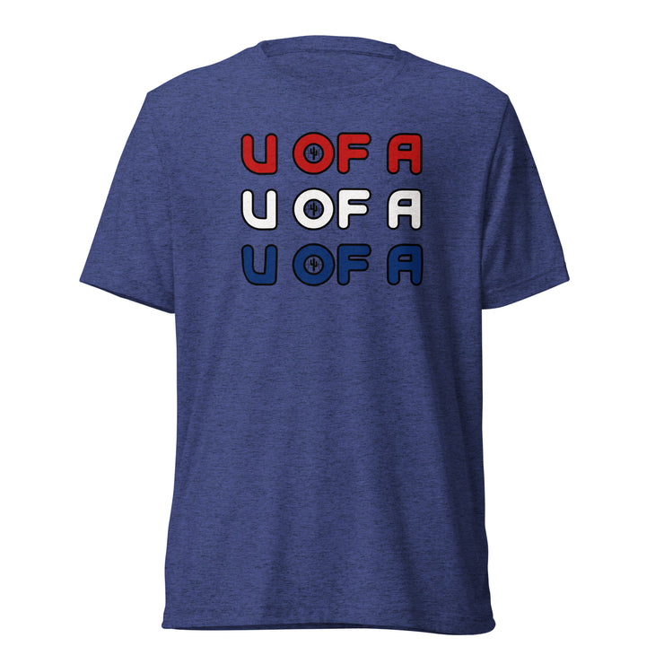 U of A: Unisex Tri-Blend T-Shirt