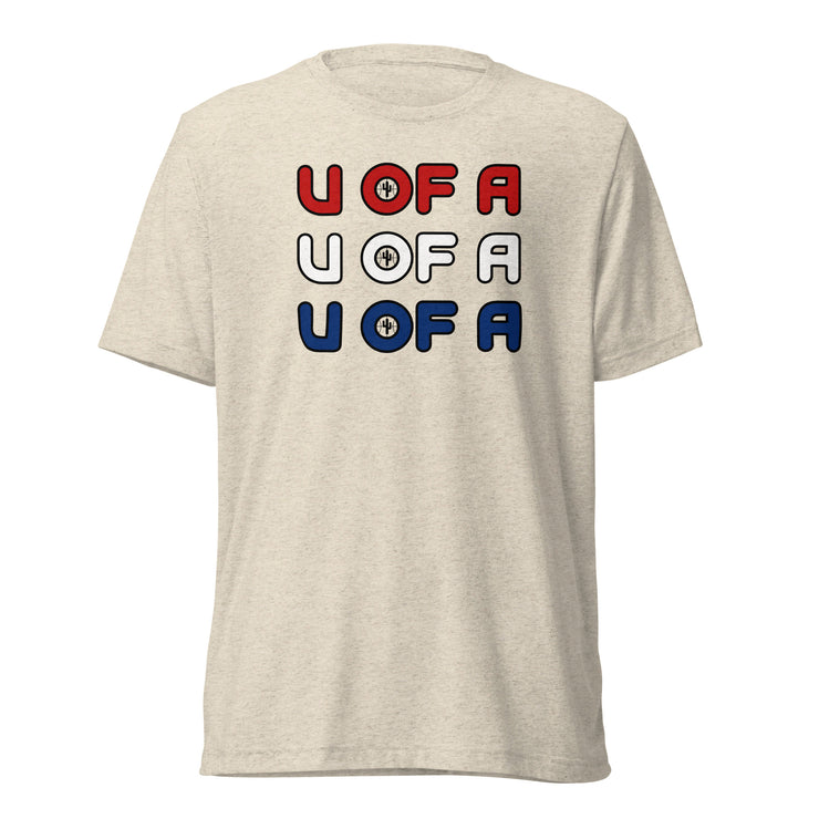 U of A: Unisex Tri-Blend T-Shirt