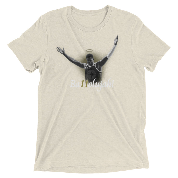 Oumar Ballo: Ba11olujah! (Unisex Tri-Blend T-Shirt)