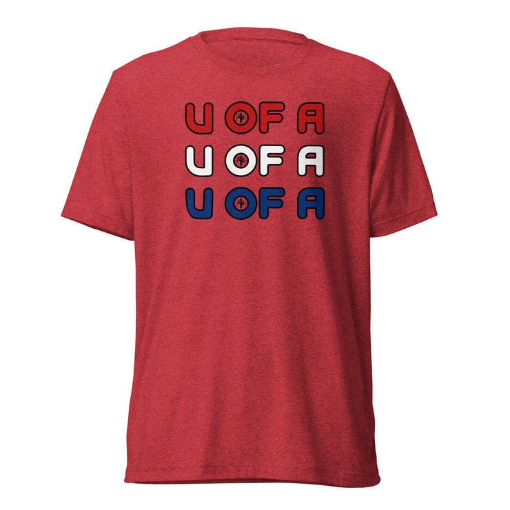 U of A: Unisex Tri-Blend T-Shirt