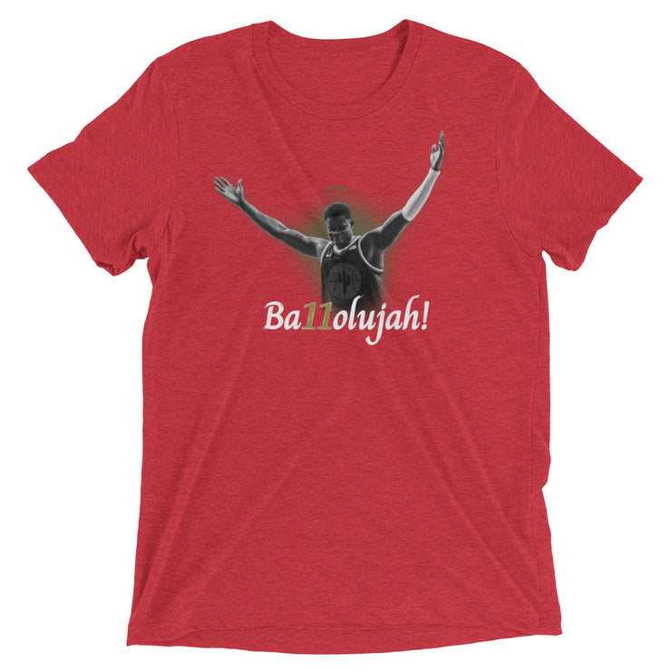 Oumar Ballo: Ba11olujah! (Unisex Tri-Blend T-Shirt)