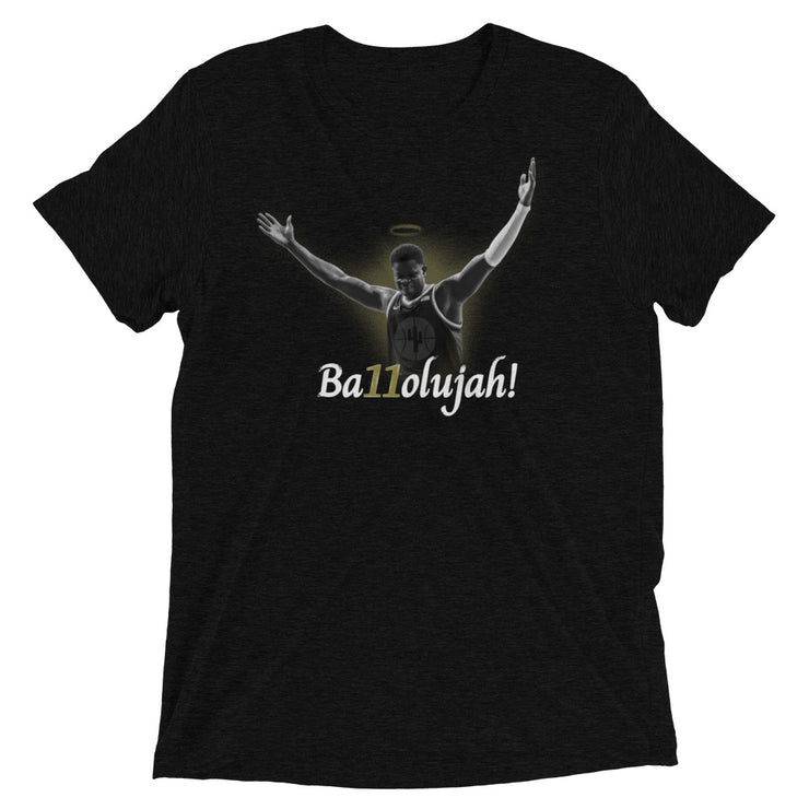 Oumar Ballo: Ba11olujah! (Unisex Tri-Blend T-Shirt)
