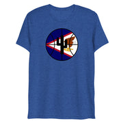 Samoa Flag Logo: Unisex Tri-Blend T-Shirt