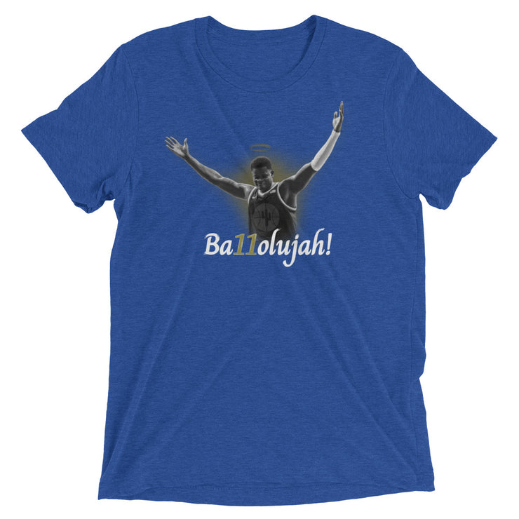 Oumar Ballo: Ba11olujah! (Unisex Tri-Blend T-Shirt)