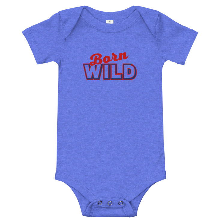 Born Wild: Baby Short Sleeve Onesie