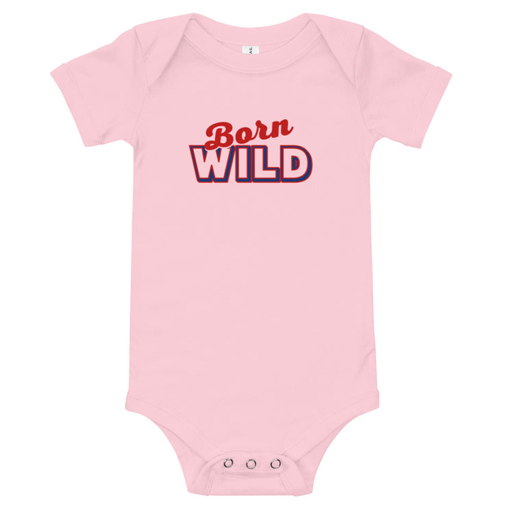 Born Wild: Baby Short Sleeve Onesie