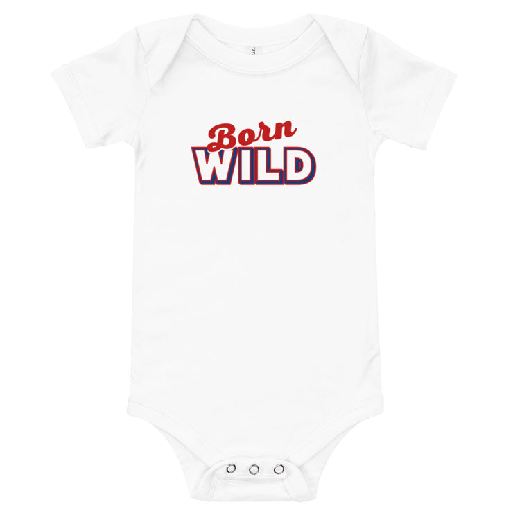 Born Wild: Baby Short Sleeve Onesie