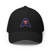 Letter + Logo Blue: Structured Twill Cap