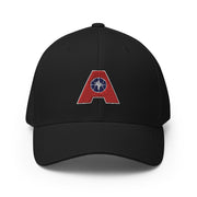 Letter + Logo Blue: Structured Twill Cap