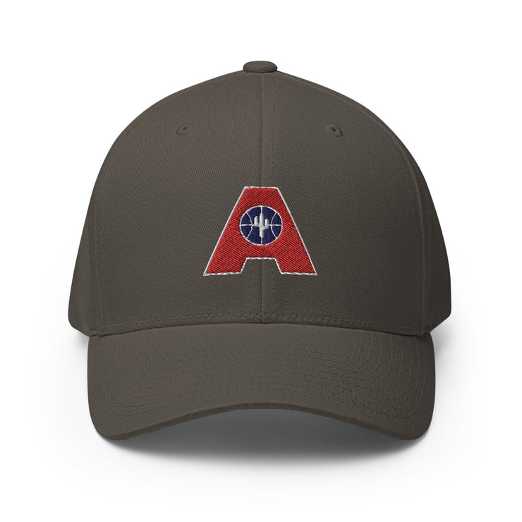 Letter + Logo Blue: Structured Twill Cap