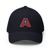 Letter + Logo Blue: Structured Twill Cap