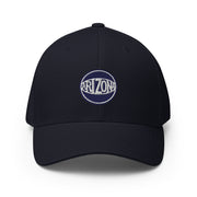 Retro Arizona Blue & White Ball: Structured Twill Cap