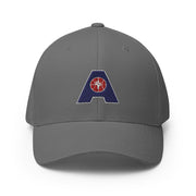 Letter + Logo Blue: Structured Twill Cap