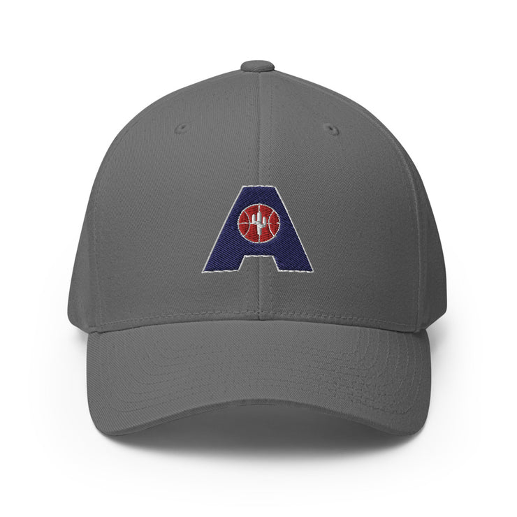 Letter + Logo Blue: Structured Twill Cap