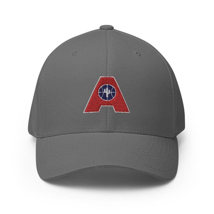 Letter + Logo Blue: Structured Twill Cap