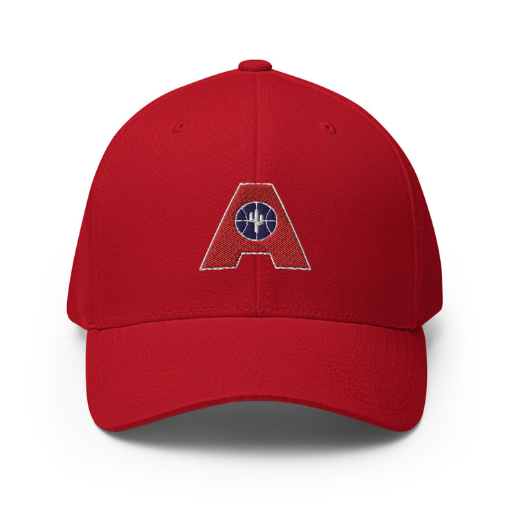 Letter + Logo Blue: Structured Twill Cap
