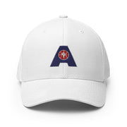Letter + Logo Blue: Structured Twill Cap