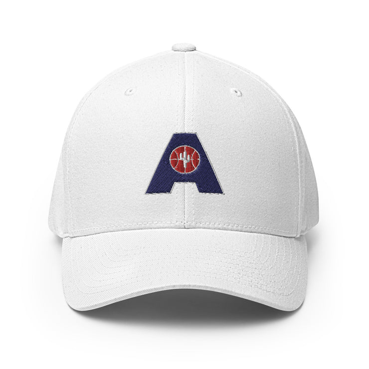 Letter + Logo Blue: Structured Twill Cap