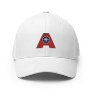 Letter + Logo Blue: Structured Twill Cap