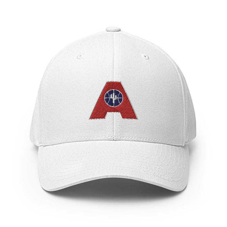 Letter + Logo Blue: Structured Twill Cap