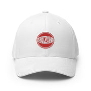 Retro Arizona Red & White Ball: Structured Twill Cap