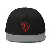 DT4 Trademark Red: Flat Brim Cap