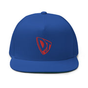 DT4 Trademark Red: Flat Brim Cap