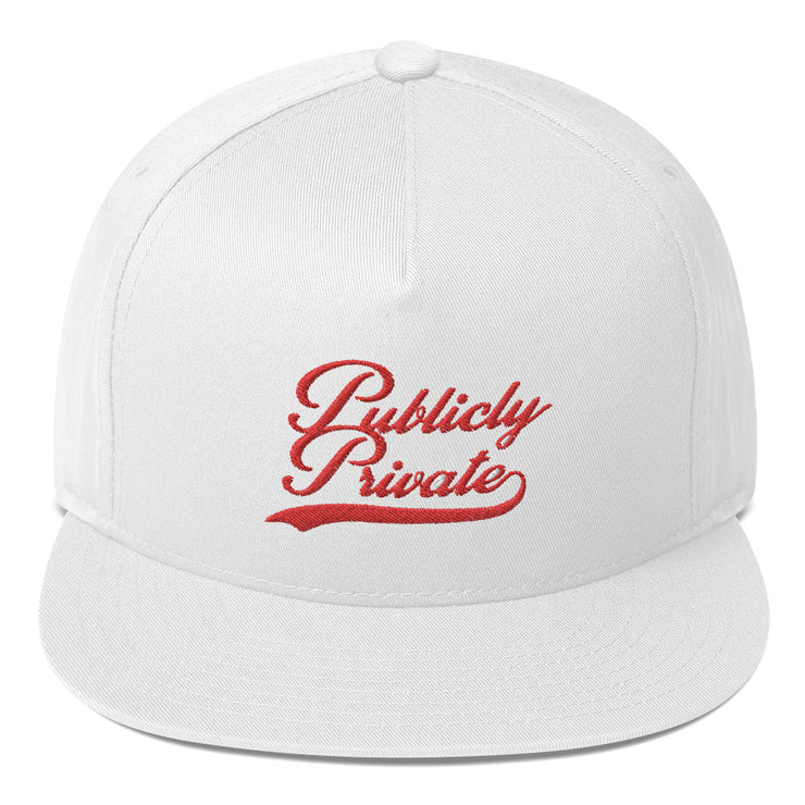 Publicly Private DT4: Flat Brim Cap