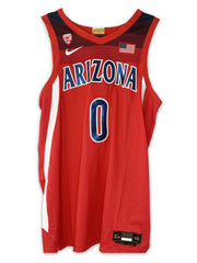 Ben Mathurin Autographed Game Worn Red Jersey