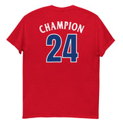 Luke Champion #24: Jersey T-Shirt Red